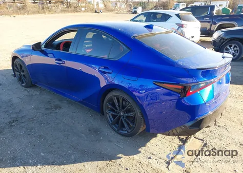 2022 Lexus Is 350 F Sport z USA, uszkodzony, nr VIN JTHGZ1E29N5025895